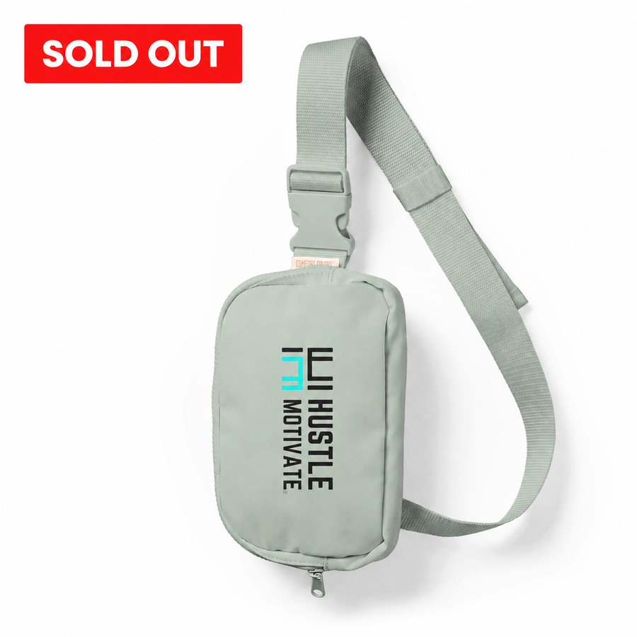 Hustle Motivate Sling Bag