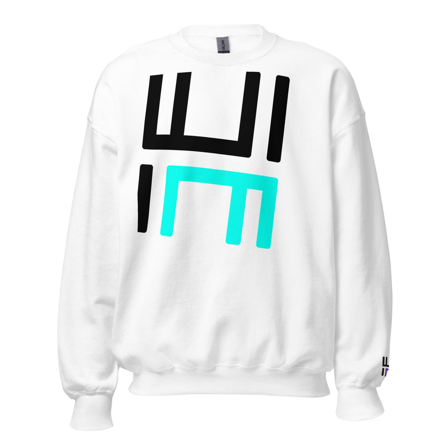 Hustle Motivate Statement Crewneck